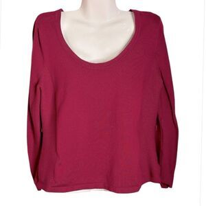 Cache Cranberry Sweater